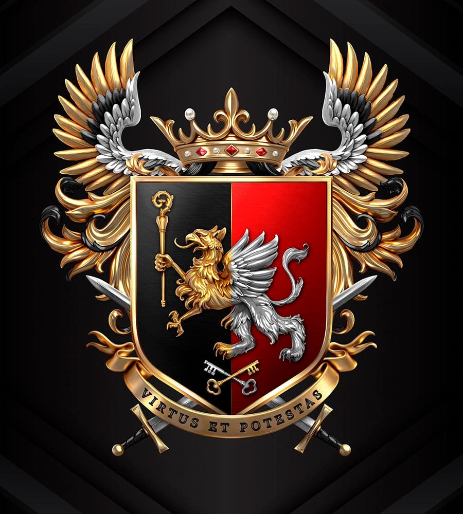 Kartel family coat of arms — interactive explorer